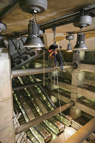 Industrial abseiler - Gavin Brooks