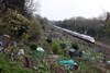 800001 leads 800002 through Hampstead Heath on April 11, with the 0836 Old Dalby-North Pole. ANTONY GUPPY.