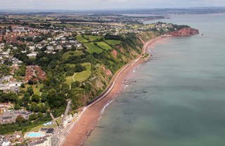 Dawlish from the air