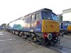 Direct Rail Services 47818 at Crewe Gresty Bridge on November 23 2012. RICHARD CLINNICK.