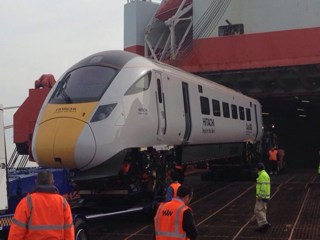 First IEP unveiled at Southampton Docks