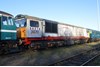 Preserved 58016, owned by the Class 58 Locomotive Group, stands at Leicester on January 15. RICHARD CLINNICK.