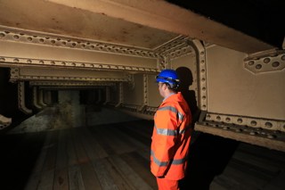 Remains uncovered from long-lost Southwark Park station