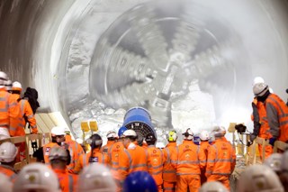 Crossrail’s Elizabeth breaks through