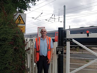Network Rail crossing keeper - Rob 'Pops' Kendall
