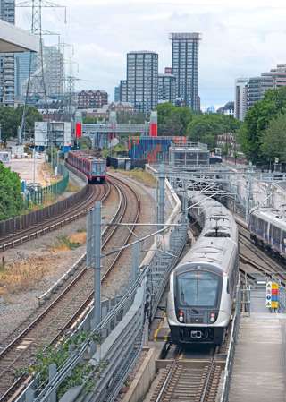 The manufacture of TfL Elizabeth line Class 345s at Alstom production line at Derby PAUL SHANNON