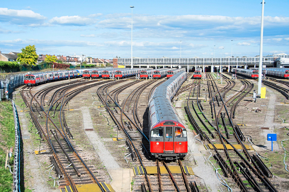 Piccadilly Line trains