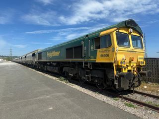 Freightliner and Tarmac launch "unusual" road-to-rail aggregates flow