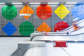 The new Tottenham Court Road South Plaza entrance. TFL.