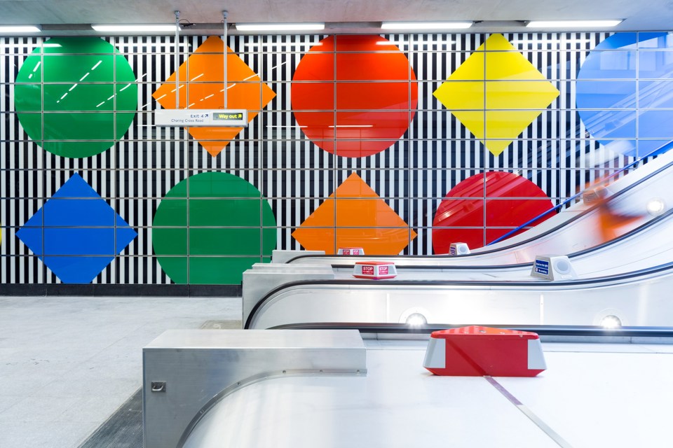 The new Tottenham Court Road South Plaza entrance. TFL.