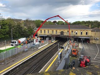 BAM Nutall Chatham station