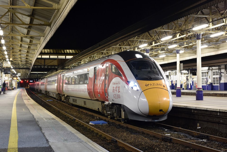800101 at Exeter St Davids on October 3. TIM SQUIRES.