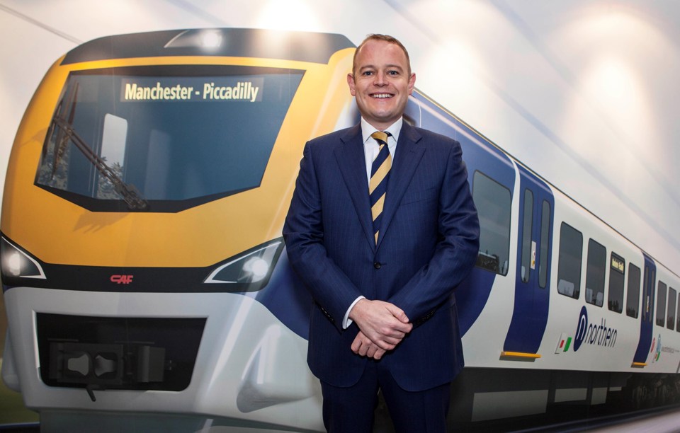 Northern Managing Director Alex Hynes. ARRIVA.