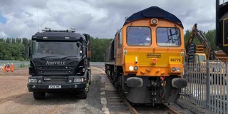 Network Rail helps building group open new freight yard
