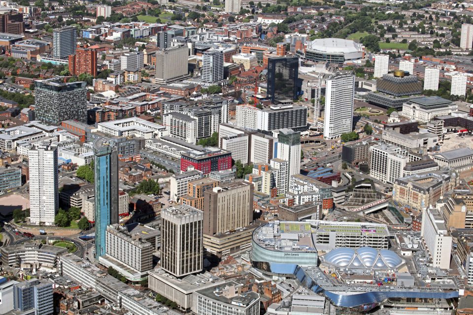 Birmingham City Centre rail link HS2