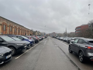 Current parking next to the original Bristol Temple Meads station. BTQLLP.