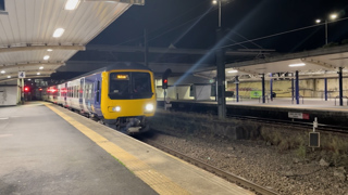 First electric-powered train runs between Wigan and Bolton