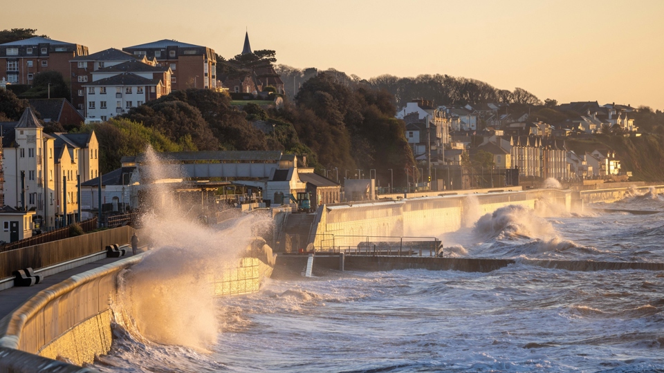 Dawlish sea wall
