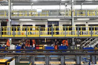 Inside Newton Heath's historic maintenance depot