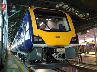 Northern unveils its first new CAF-built train. 