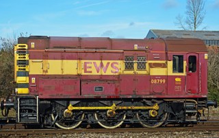 DB 08799 at Westbury on March 6 2015. MARK PIKE.