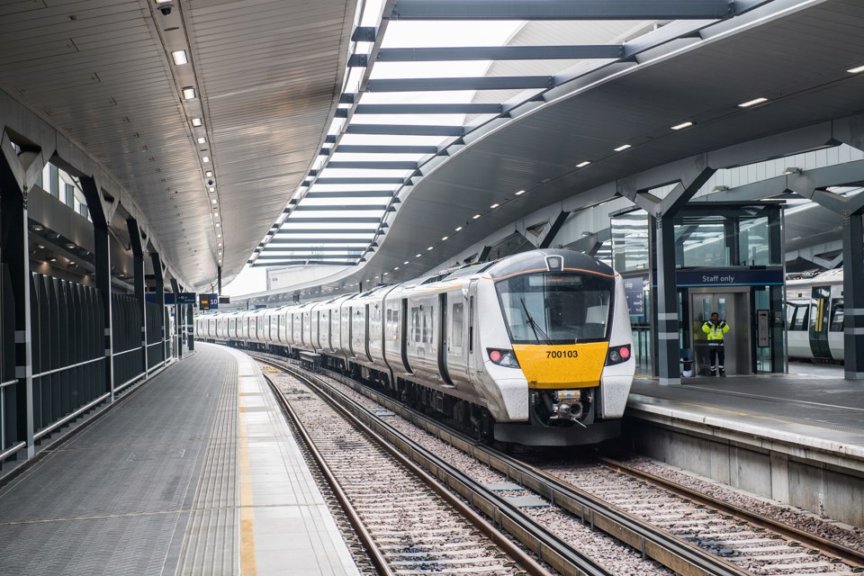 Govia Thameslink Railway 700103 at London Bridge. JACK BOSKETT/RAIL.