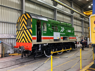 Project to turn Class 08 shunter into hydrogen-powered loco progresses