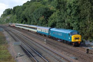 Class 40 returns to Skegness and Class 45 back at York