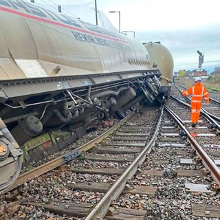 Freight derailment