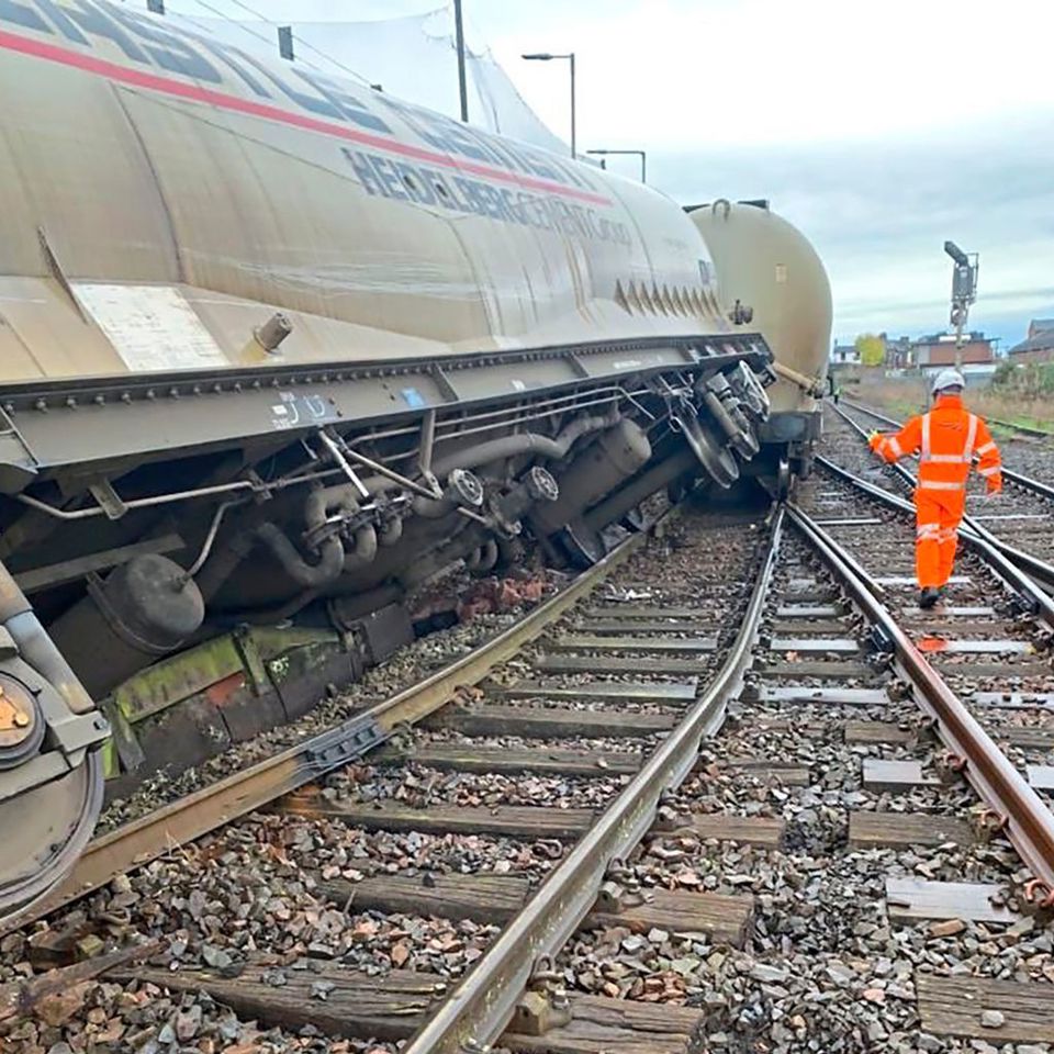 Freight derailment