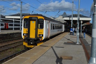 Greater Anglia 156419 at Norwich. RICHARD CLINNICK.
