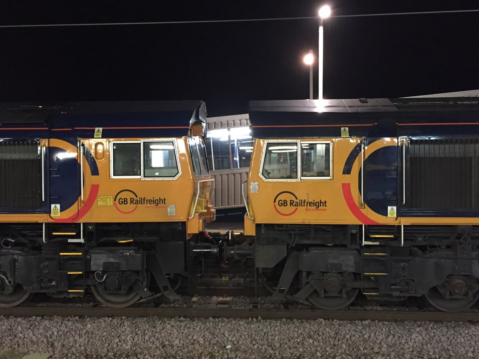 GBRf 66722 and 66765. RICHARD CLINNICK.