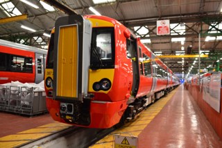 387210 at Derby Litchurch Lane on December 18 2015. RICHARD CLINNICK.