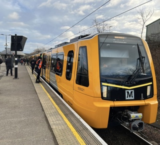 First Class 555 EMU enters service on Tyne and Wear Metro