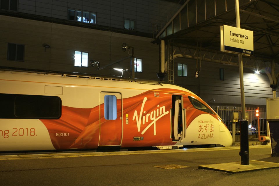 800101 at Inverness on December 15. GRAEME ELGAR.