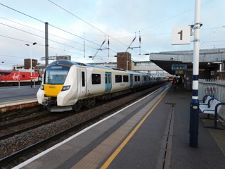 GTR 700052 at Peterborough on March 5. RICHARD CLINNICK.