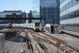 GTR 700109 at Blackfriars on May 24. RICHARD CLINNICK.