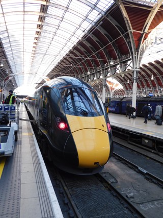 GWR 800013 at London Paddington. RICHARD CLINNIC