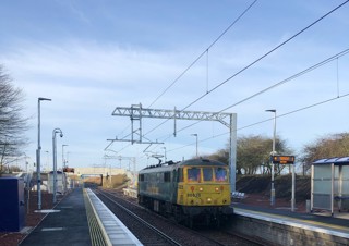 Test run carried out as part of £160m Shotts electrification