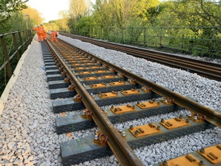 Network Rail introduces first plastic sleepers