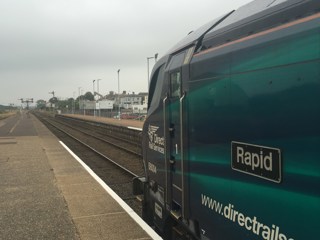 DRS 68004 Rapid at Lowestoft on September 16. RICHARD CLINNICK.