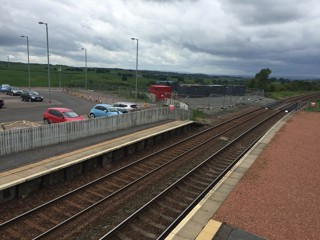 Shotts station. NETWORK RAIL.