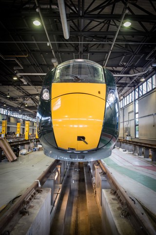 GWR 800004 inside North Pole on June 28. JACK BOSKETT.