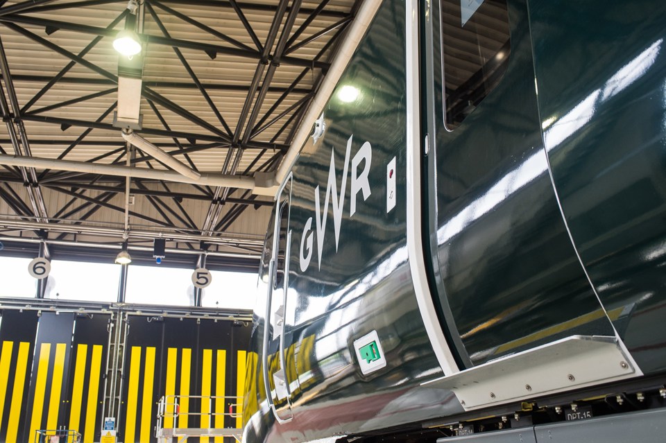 GWR 800004 inside North Pole on June 28. JACK BOSKETT/RAIL.
