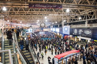 Passengers at London Waterloo. JACK BOSKETT/RAIL.