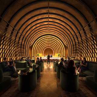 How the UK's deepest bar will look. CITY OF LONDON CORPORATION