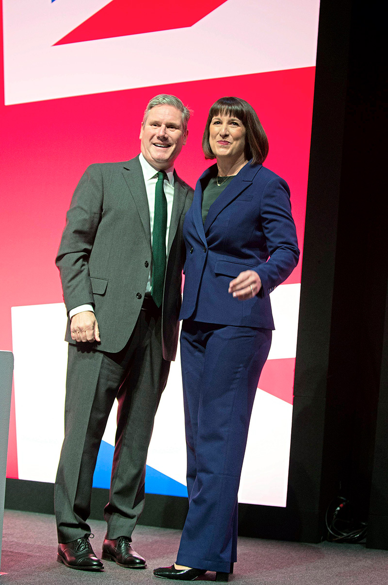 Sir Kier Starmer and Rachel Reeves