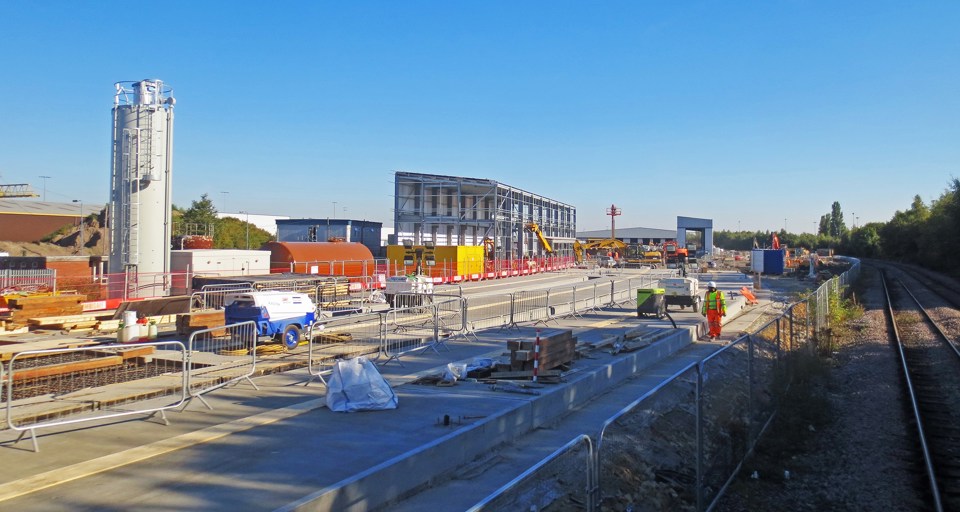 Hitachi depot at Doncaster on October 2. JOHN HUNT.