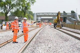 Crossrail surface works reach halfway point