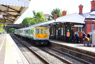 Main line debut for UK's first hydrogen train